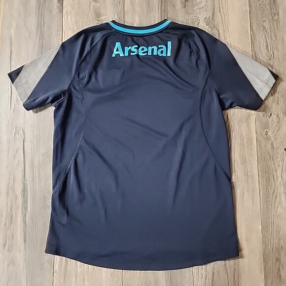 Arsenal London Soccer Jersey FC Football Club Blue Shirt Mens M - Picture 3 of 3